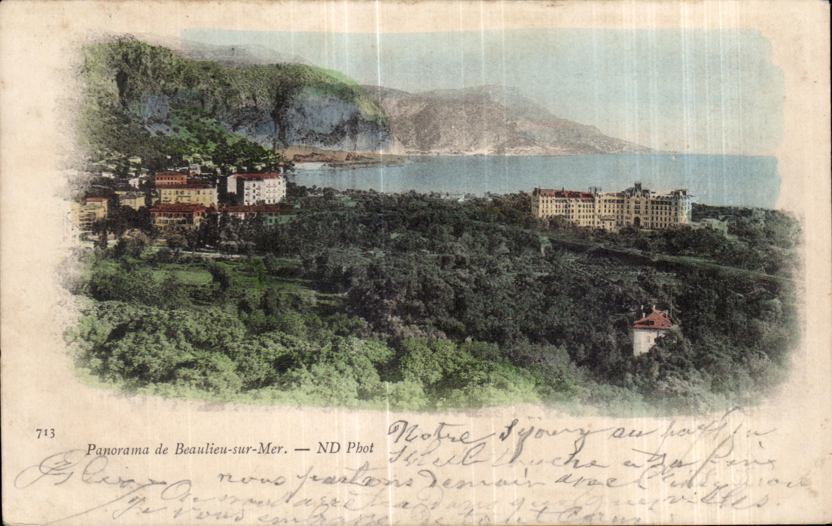 CPA Panorama de Beaulieu sur Mer