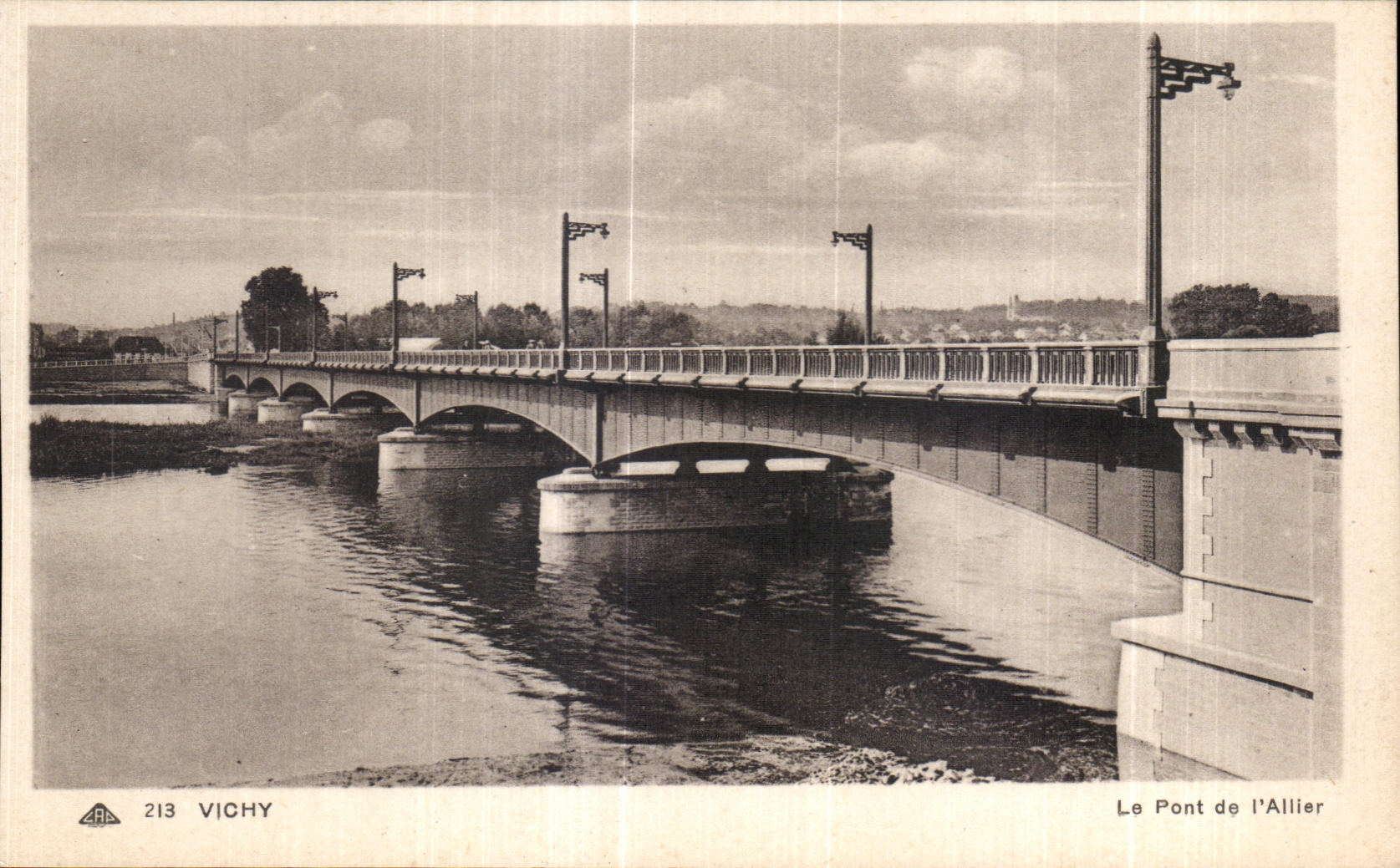 CPA Vichy Le Pont de I Aller