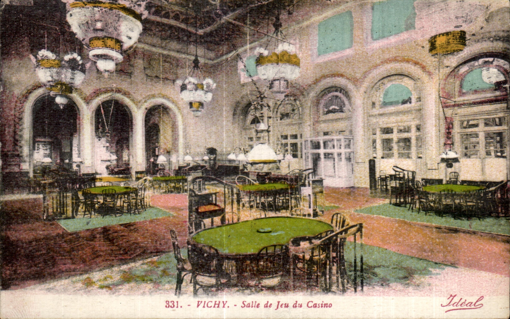 CPA Vichy Salle de Jeu du Casino