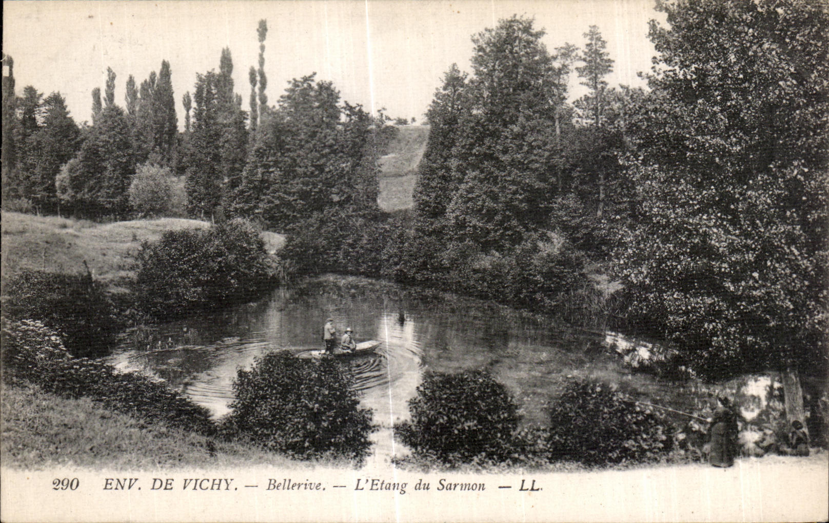 CPA En De Vichy Bellerive L Etang du Sarmon