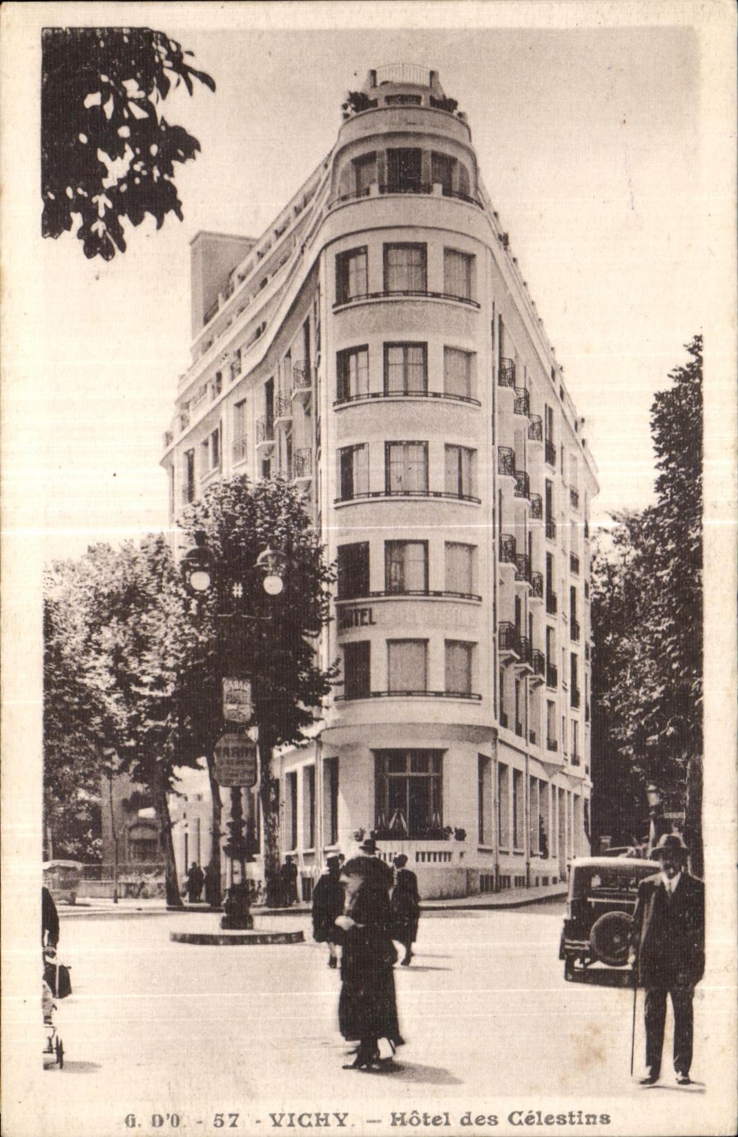 CPA Vichy Hotel des Celestins