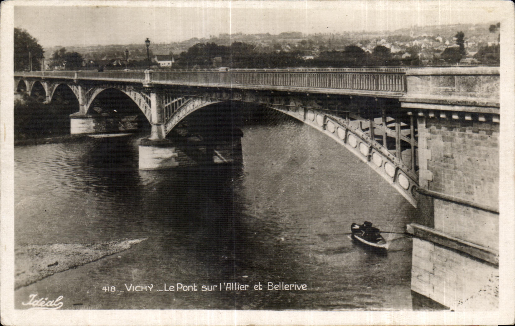 CPA Vichy Le Pont sur I Allier et Bellerive