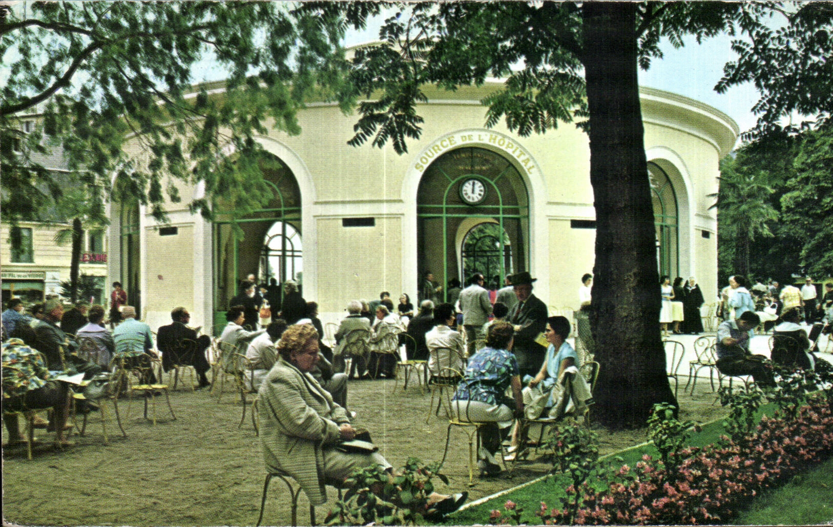 CPA Vichy Source de I Hopital the Hospital Spring