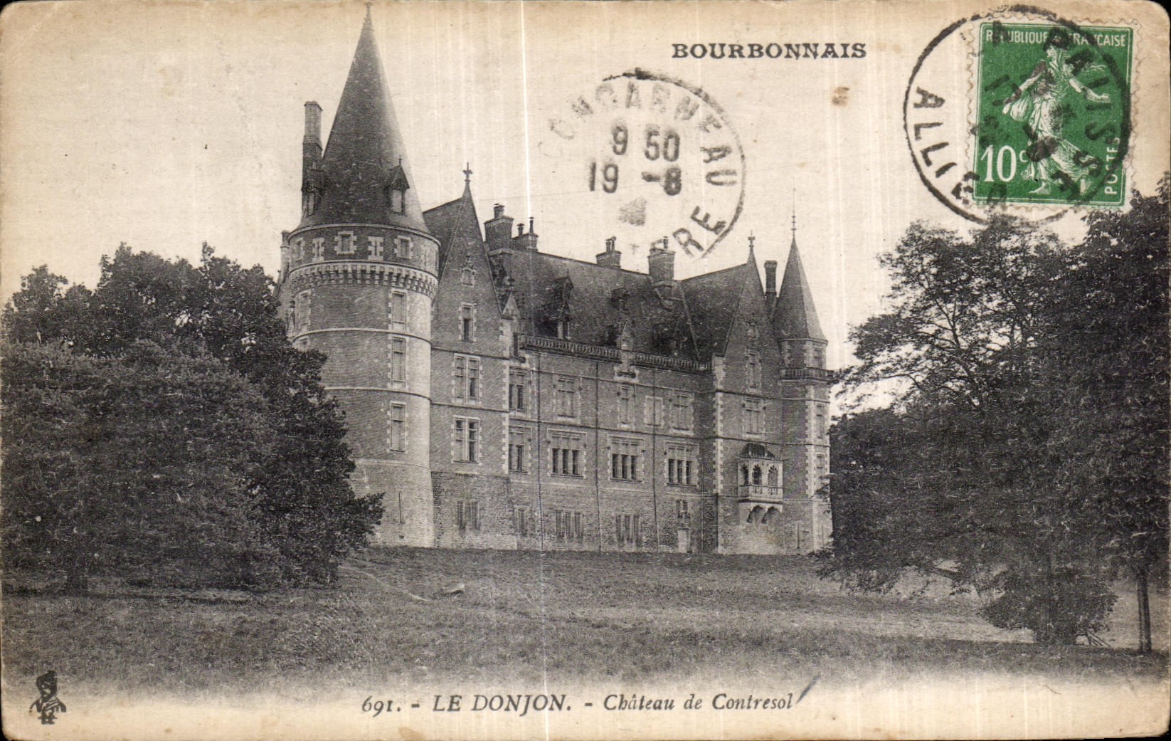 CPA Le Donjon Chateau de Contresol