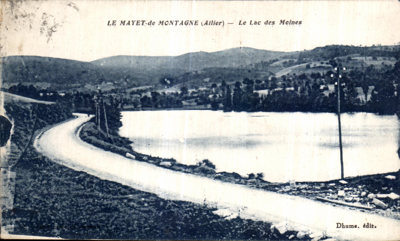 CPA Le Mayet de Montagne Le Lac des Moines