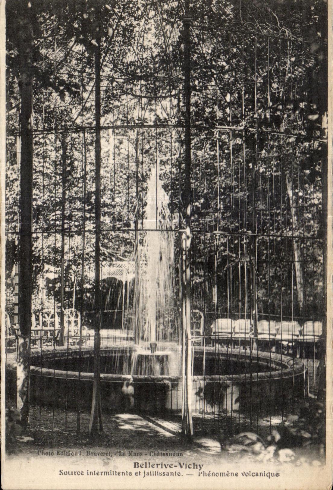 CPA Bellerive Vichy Source Intermittente et Jaillllssante 