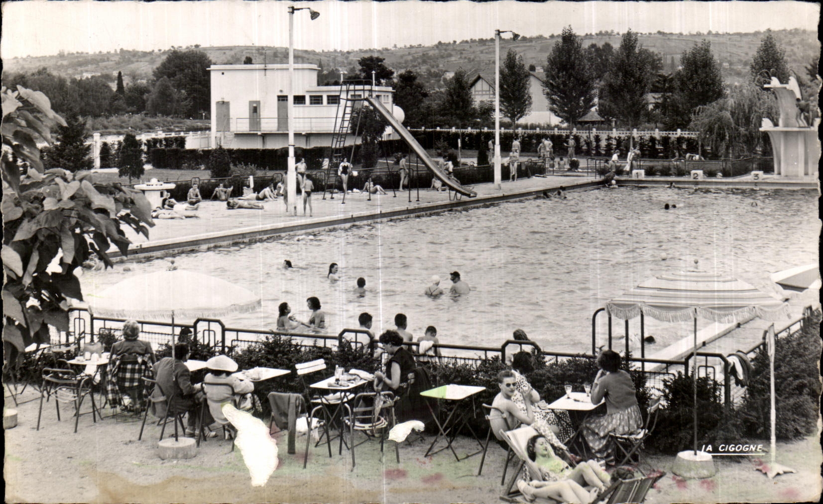 CPA Bellerive pres Vichy Stade nautique