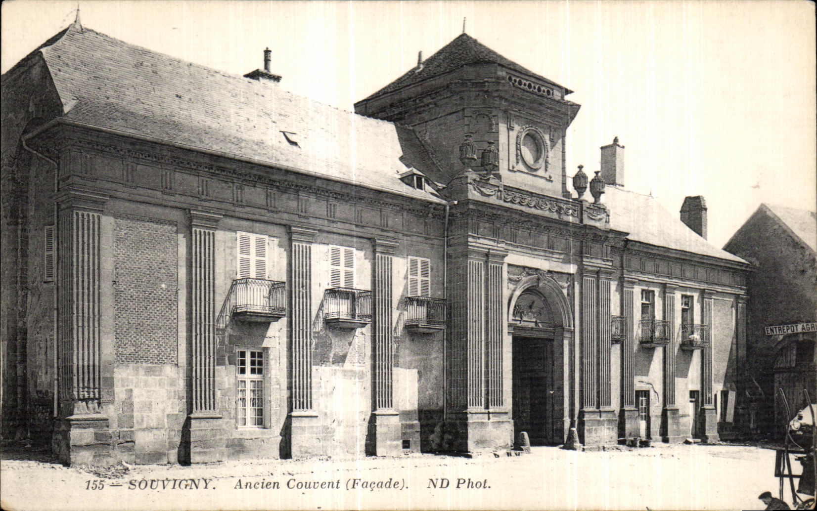 CPA Souvigny Ancien Couvent