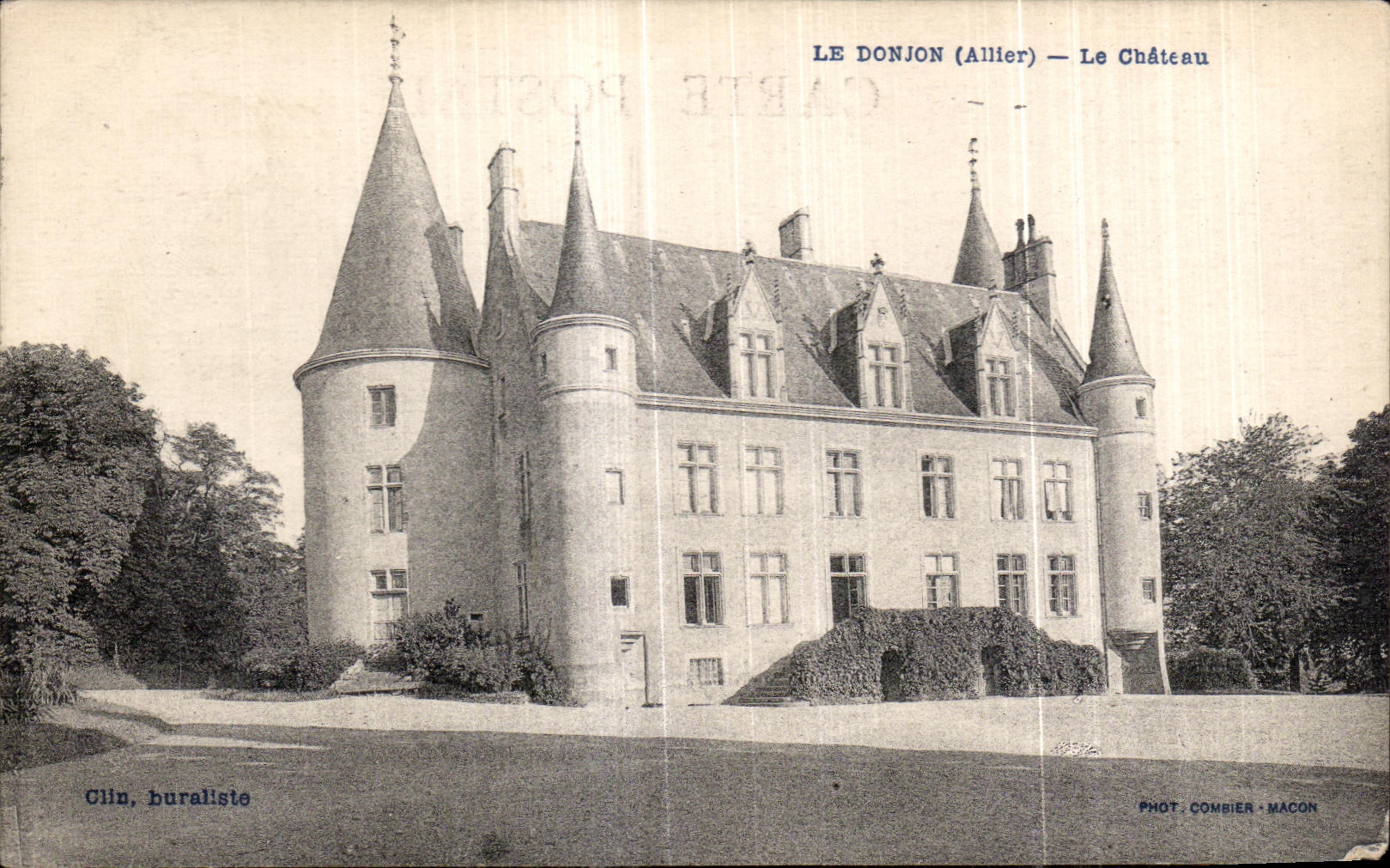 CPA Le Donjon Le Chateau