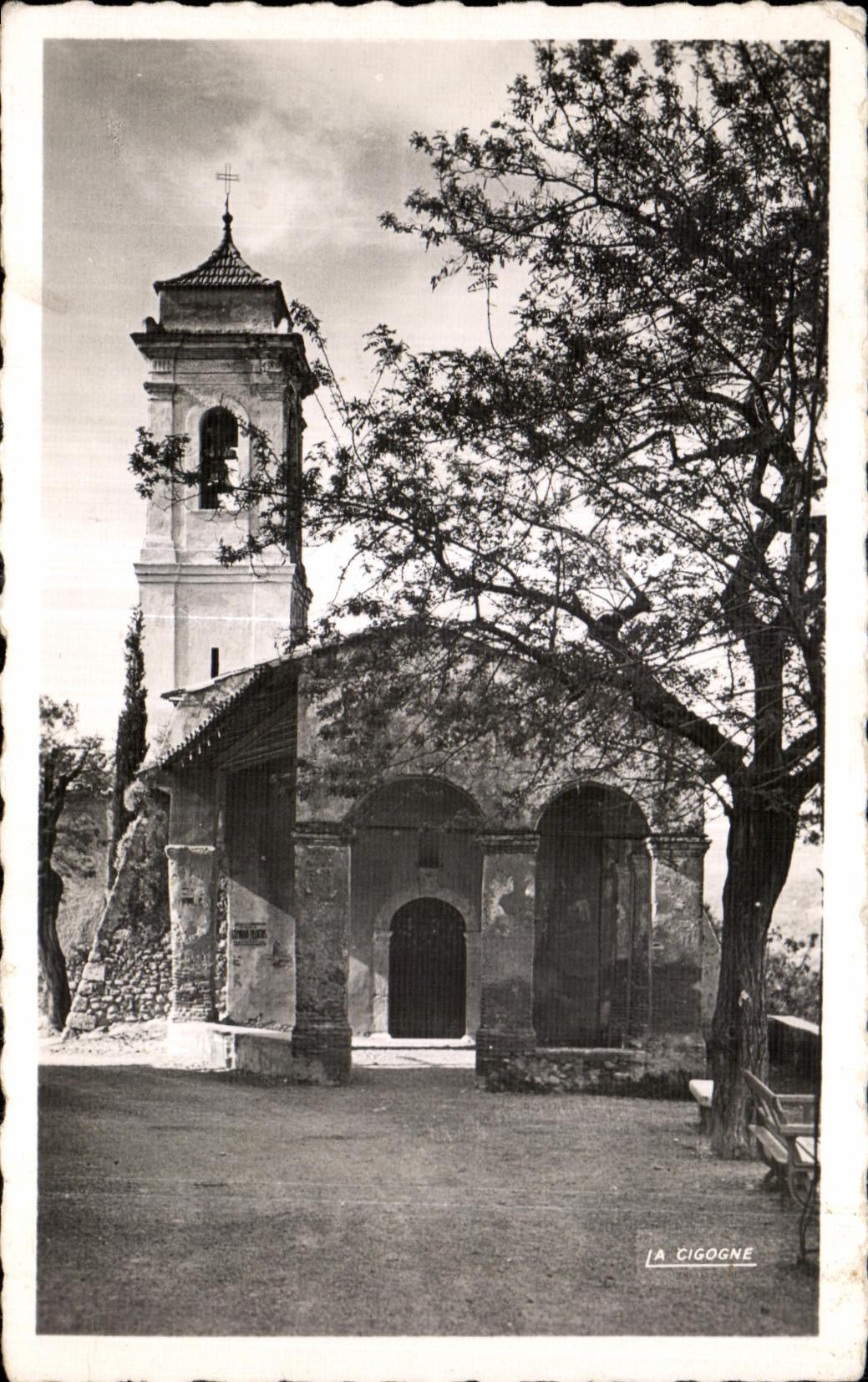 CPA Cagnes Sur Mer Le Vieux Chapelle Notre Dame de protection