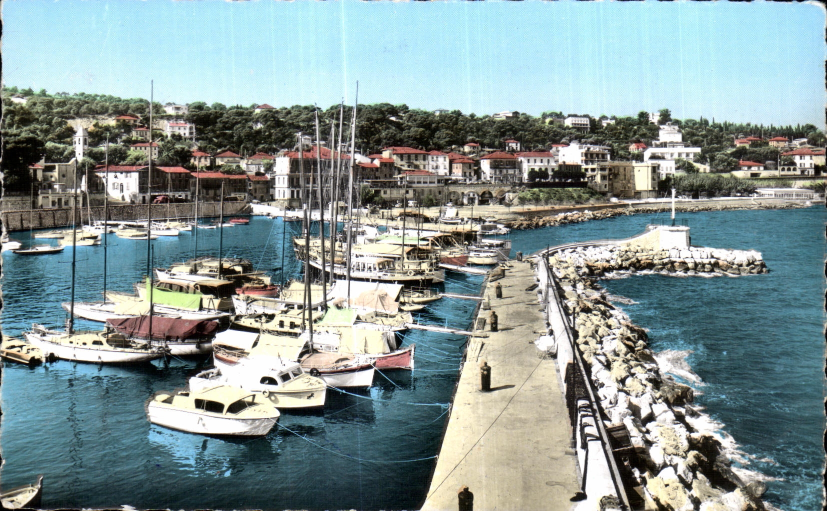 CPA St Jean Cap Ferrat Le Port et la