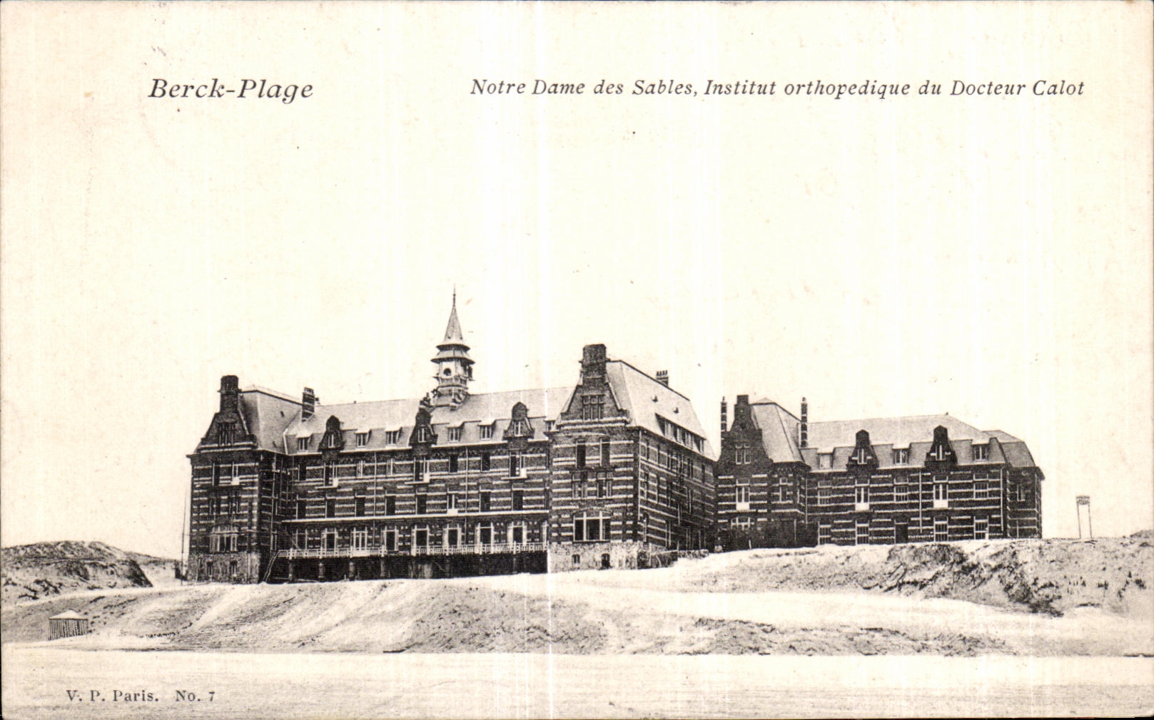CPA Berck Plage Notre Dame des Sables Institut orthopedique du Docteur Cablot