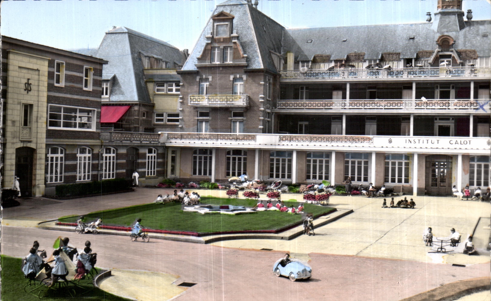 CPA Berck Plage Institut Calot Cour d Honneur