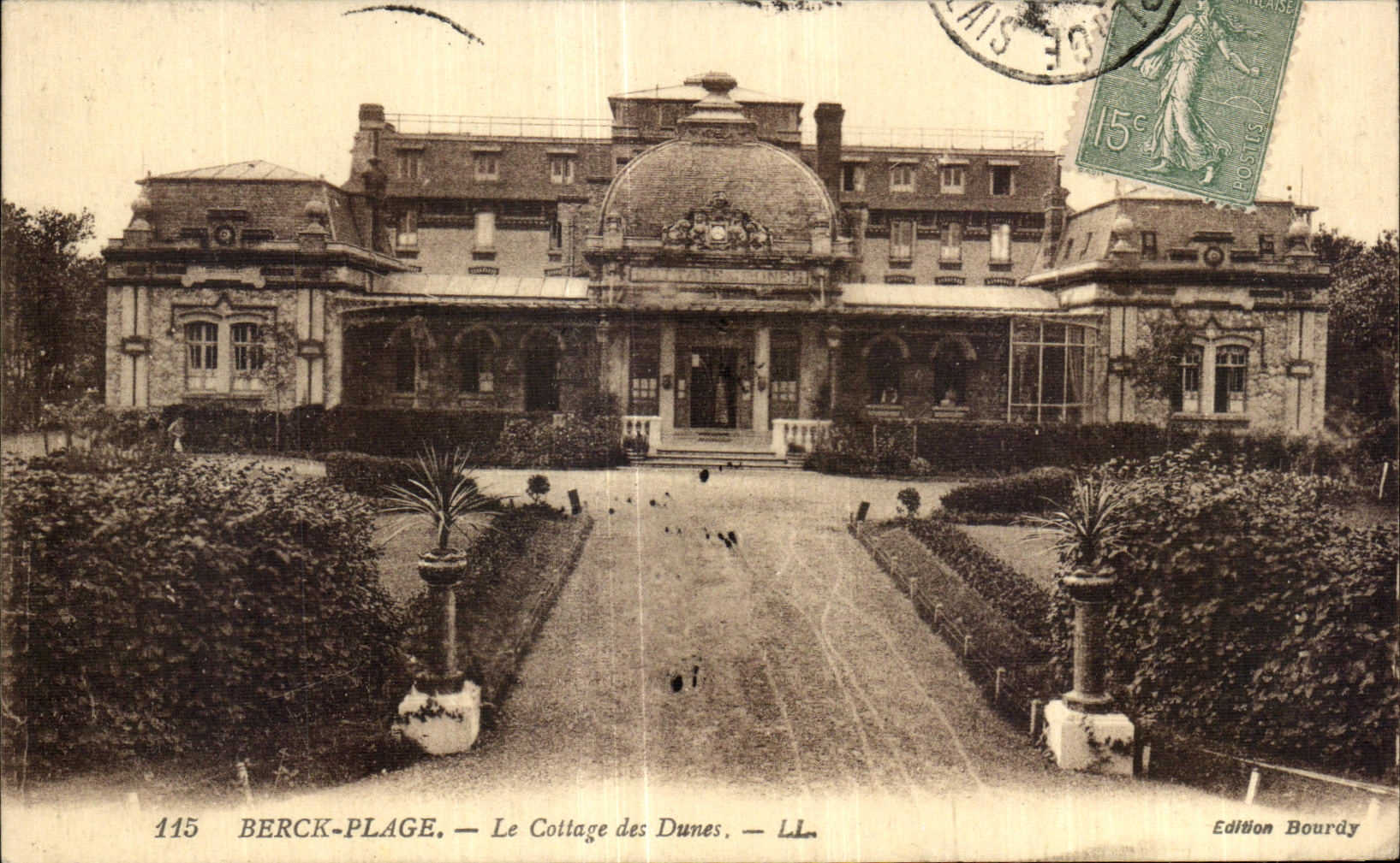 CPA Berck Plage Le Cottage des Dunes