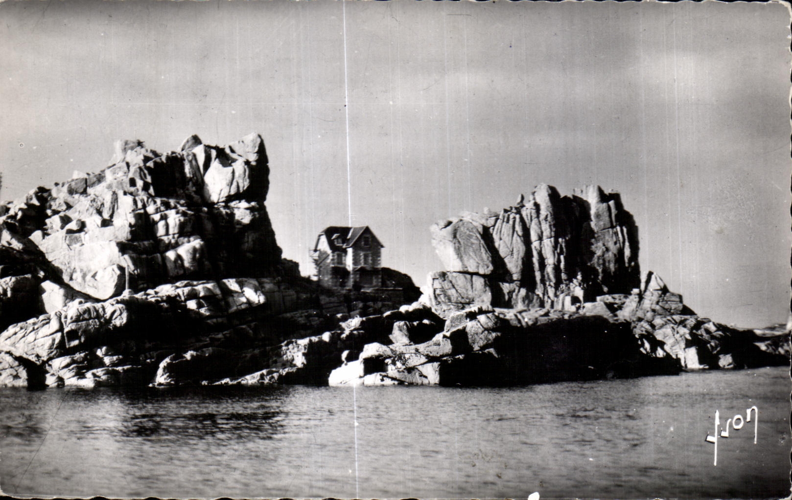 CPA Ile de Brehat Rochers du Guersida