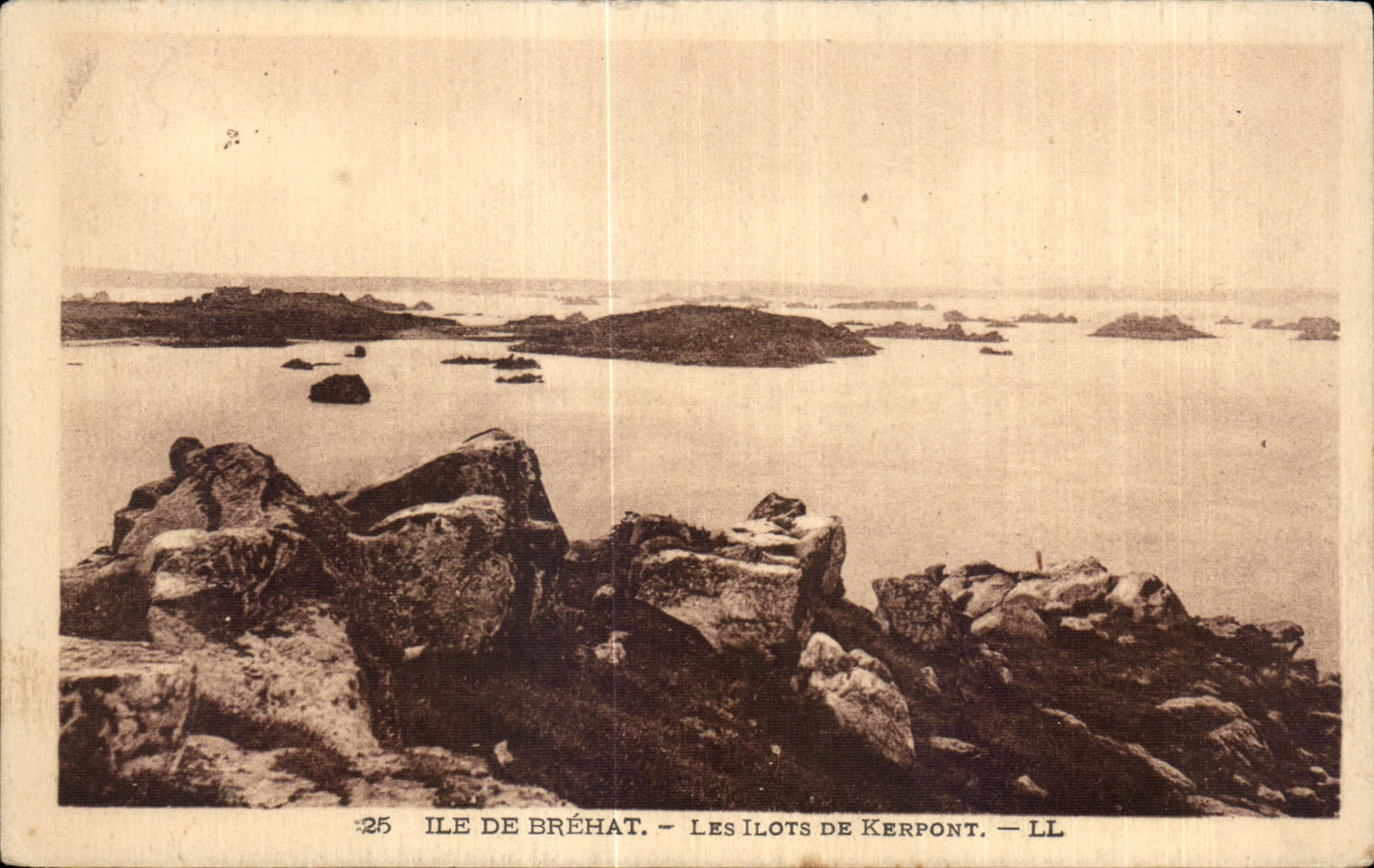 CPA Ile de Brehat Les Ilots De Kerpont