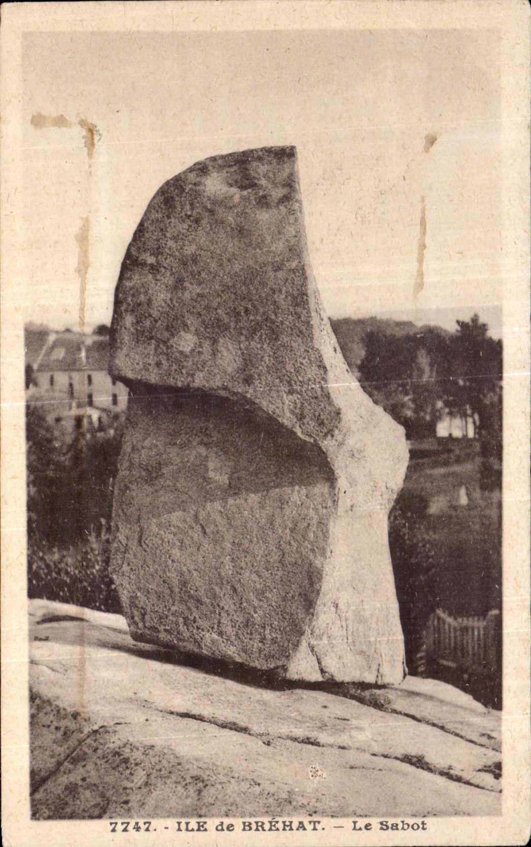 CPA Ile de Brehat Le Sabot