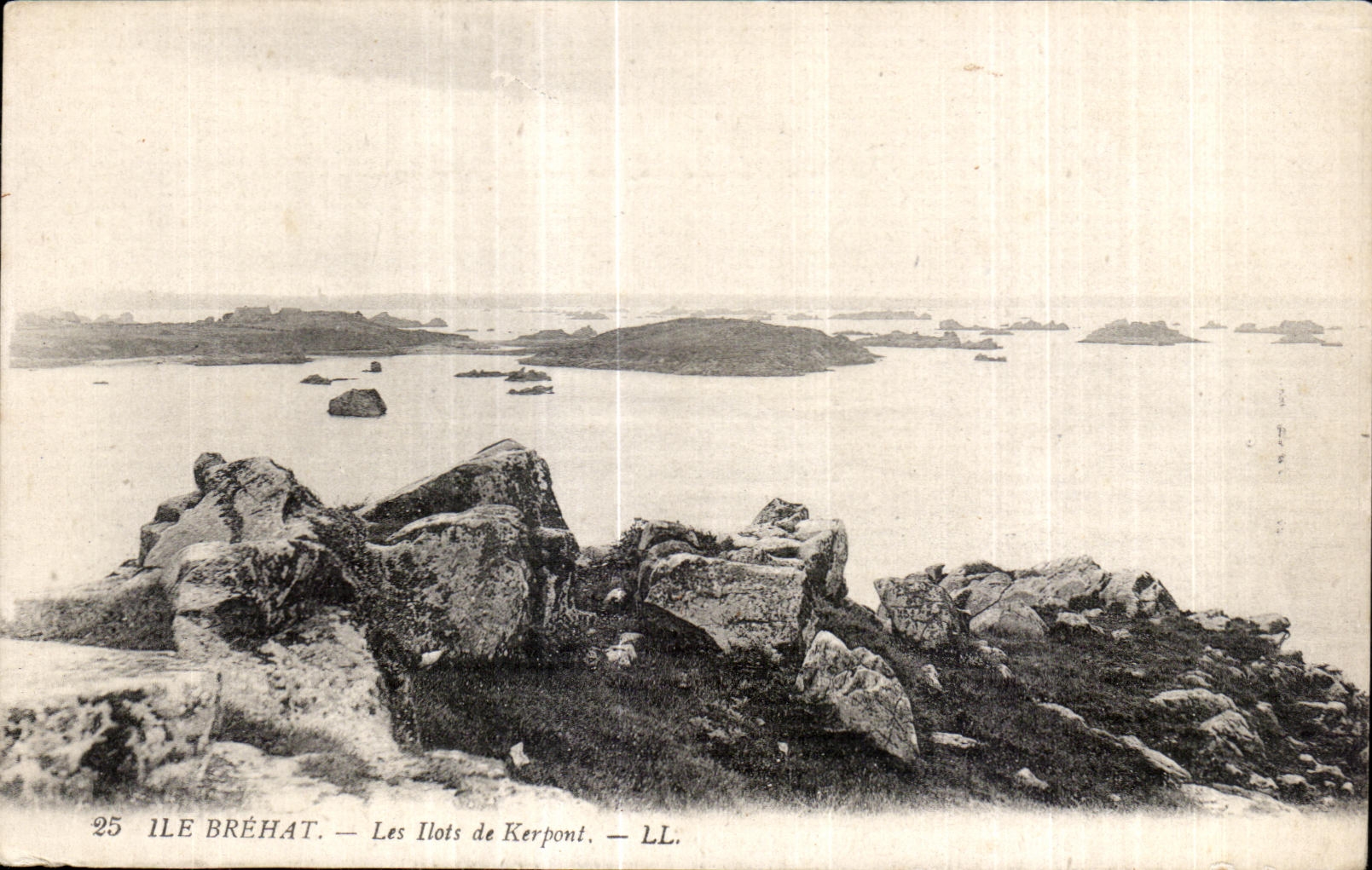CPA Ile de Brehat Les Ilots de Kerpont