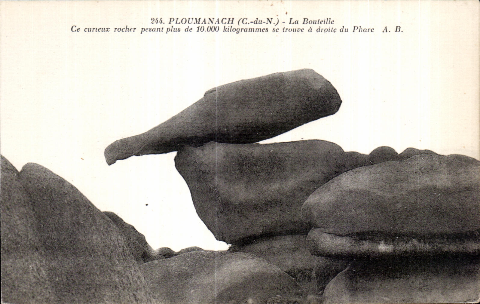 CPA Ploumanac h La Boutaille