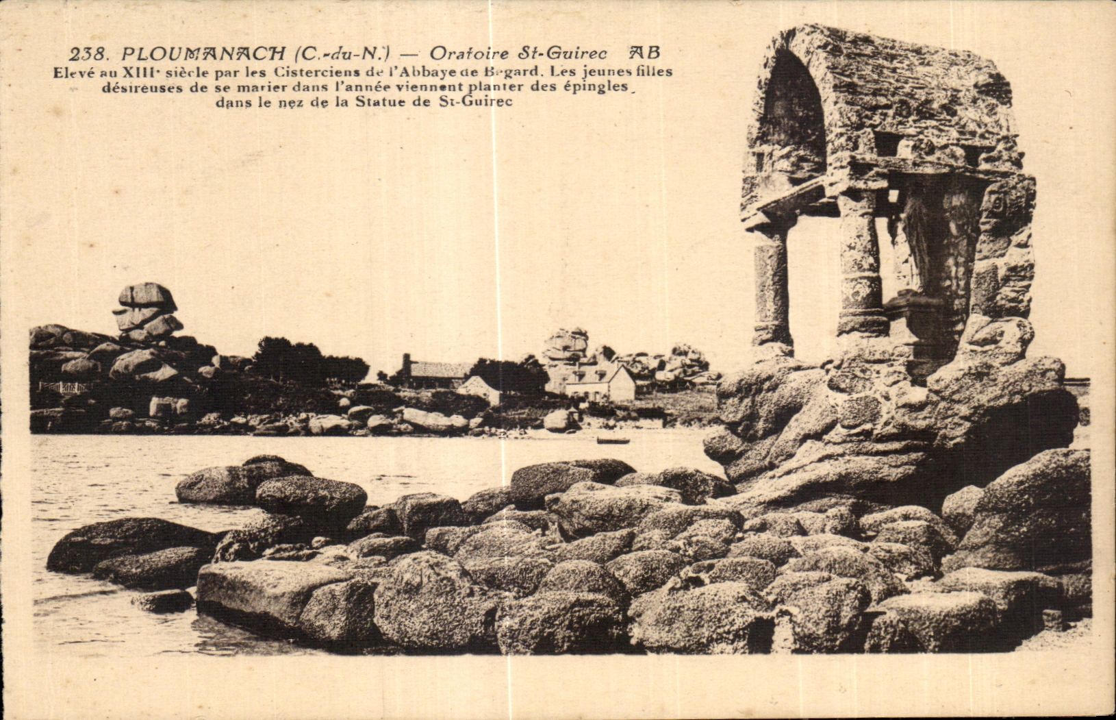 CPA Ploumanac h Oratoire St Guirec