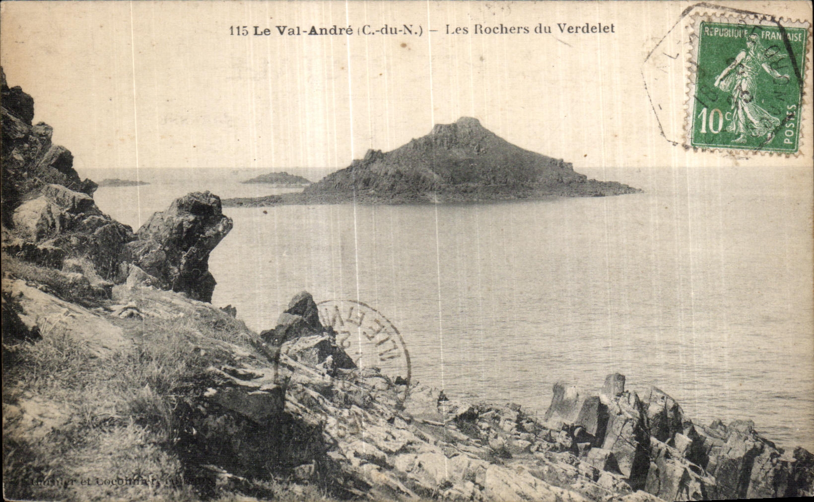 CPA Le Val Andre Les Rochers du Verdelet