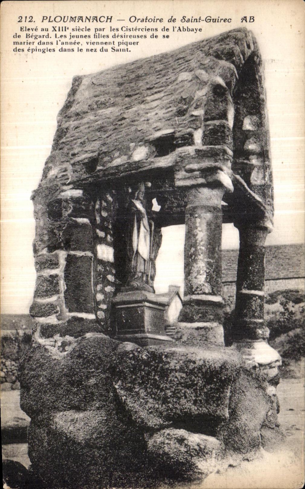 CPA Ploumanac h Oratoire de St Guiree