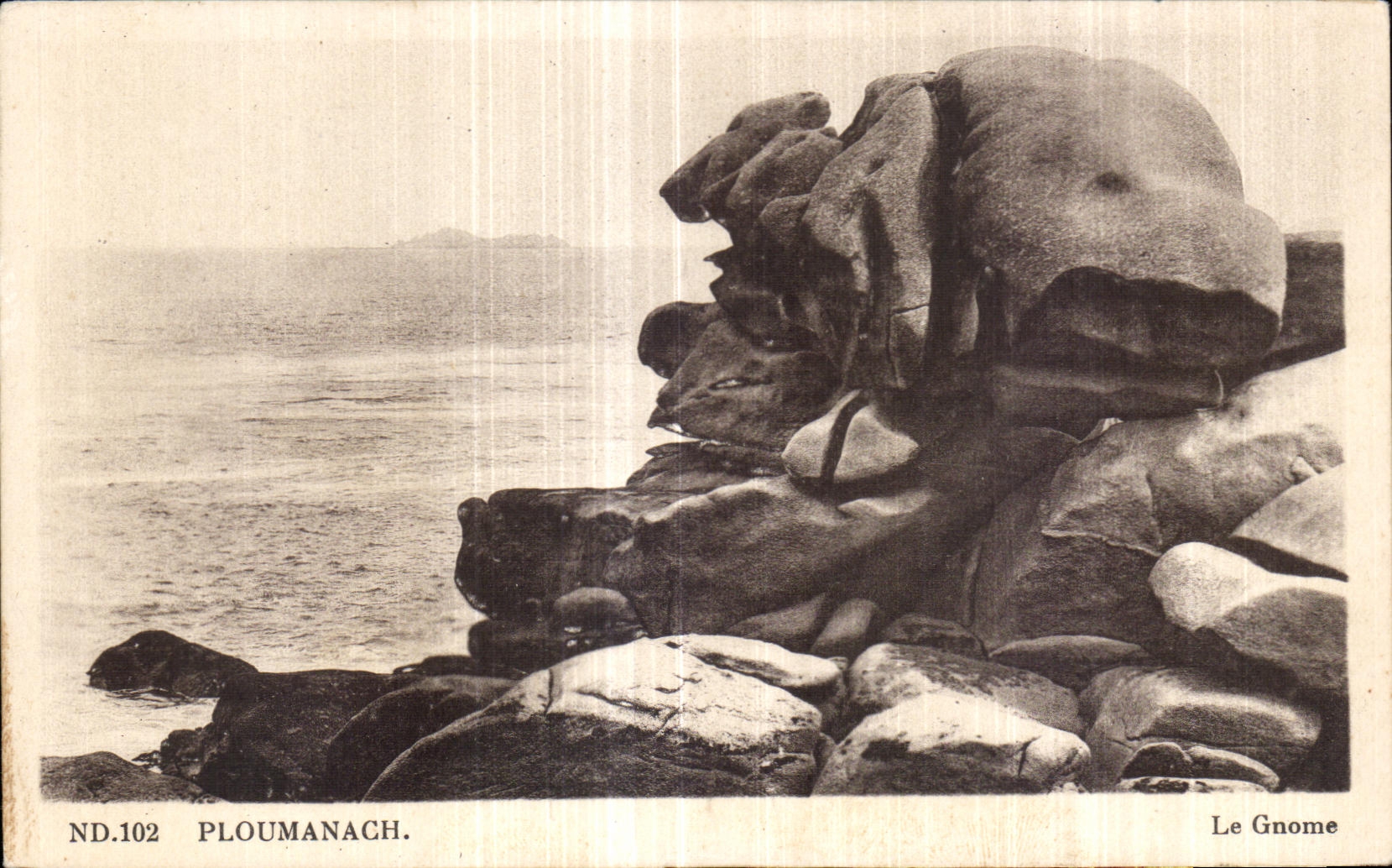 CPA Ploumanac h Le Gnome