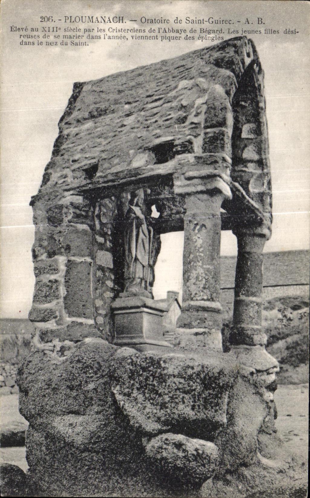 CPA Ploumanac h L Oratoire de St Guirec