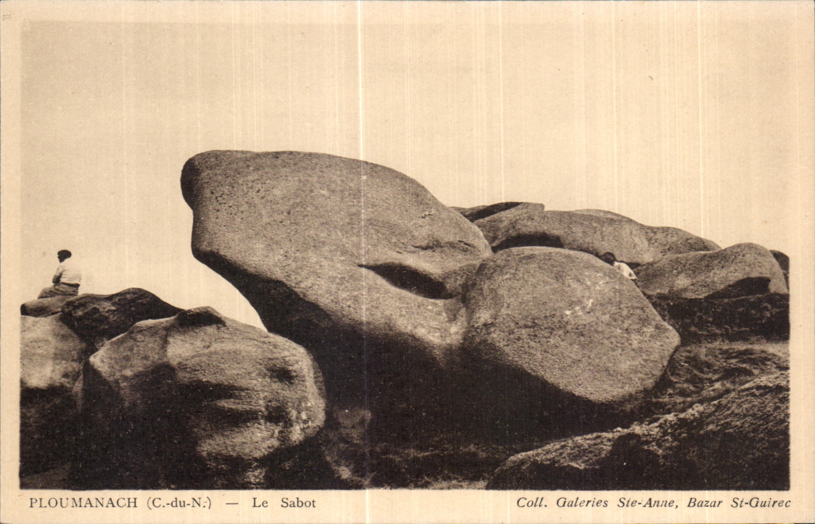 CPA Ploumanac h Le Sabot