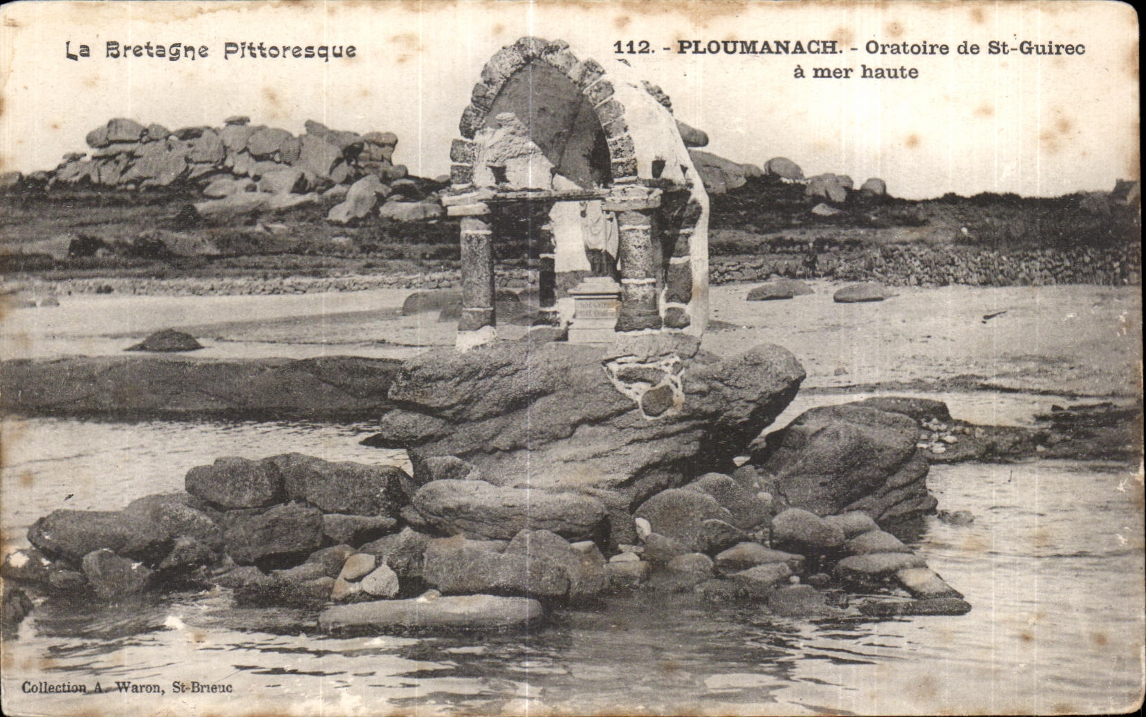 CPA Ploumanac h Oratoire de St Guireo