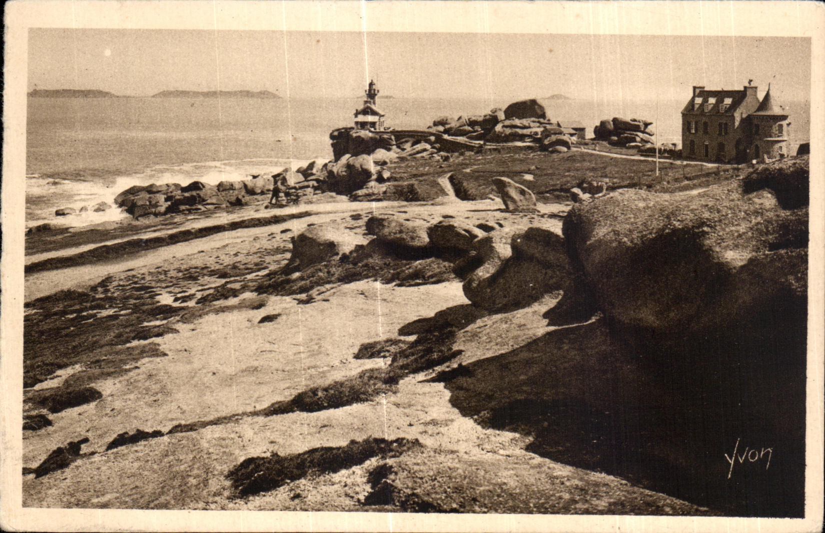 CPA Cote De Granet Ploumanac h