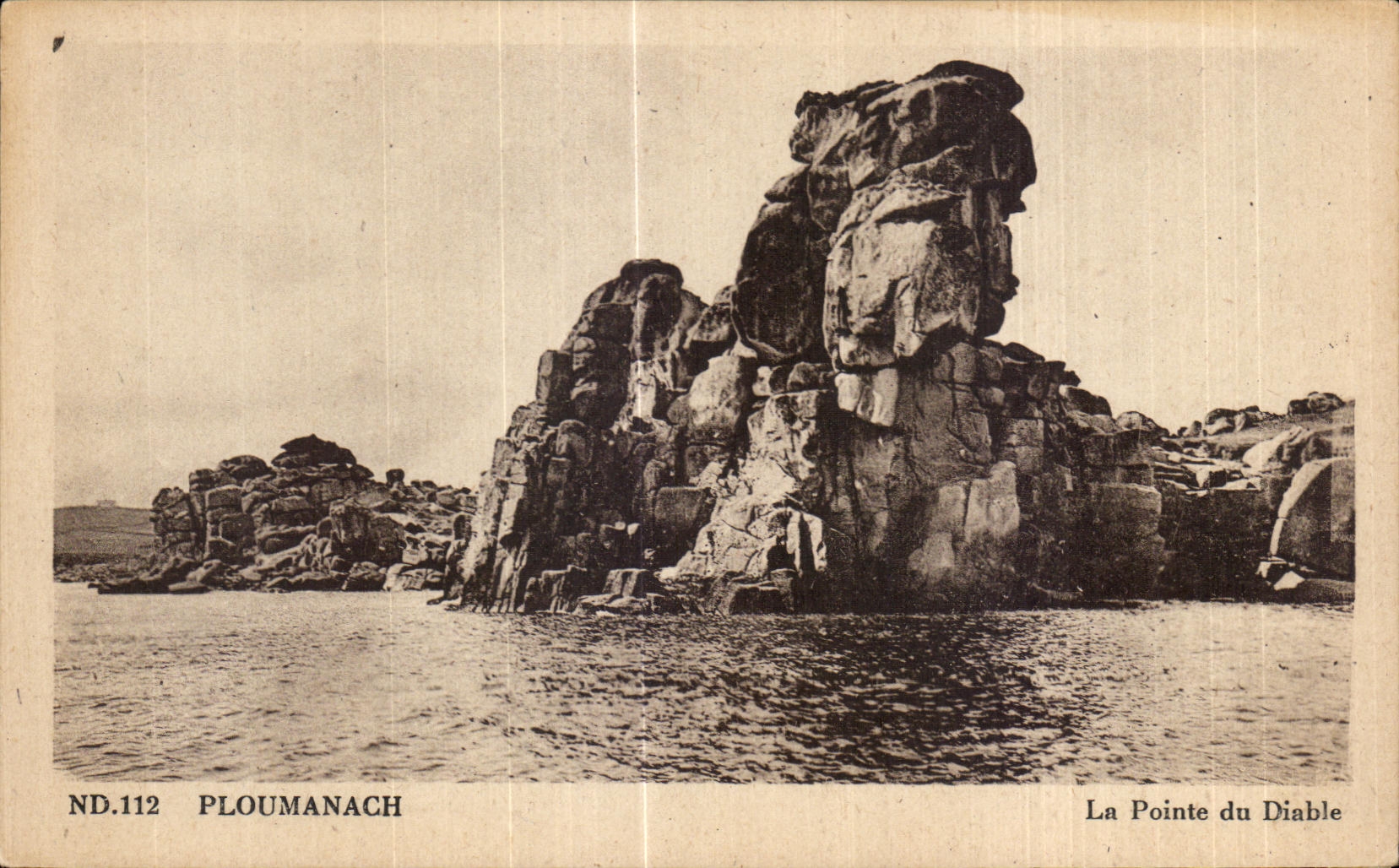 CPA Ploumanac h La Pointe du Diable