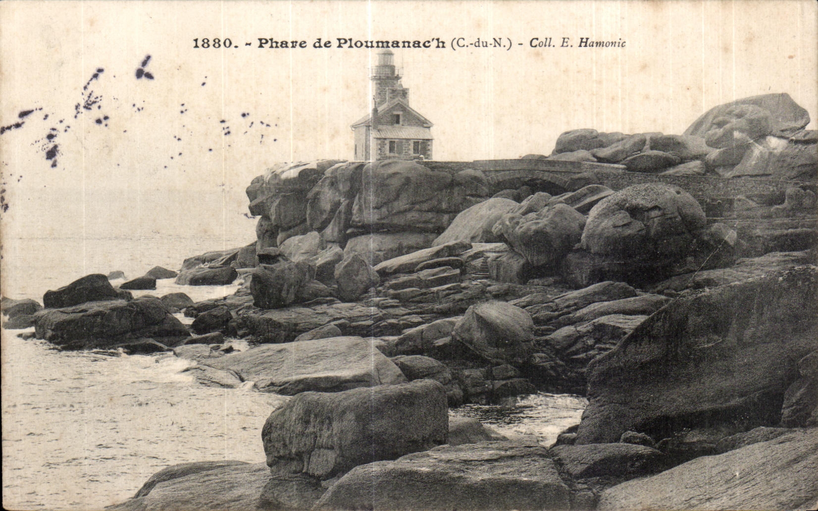 CPA Phare de Ploumanac h 