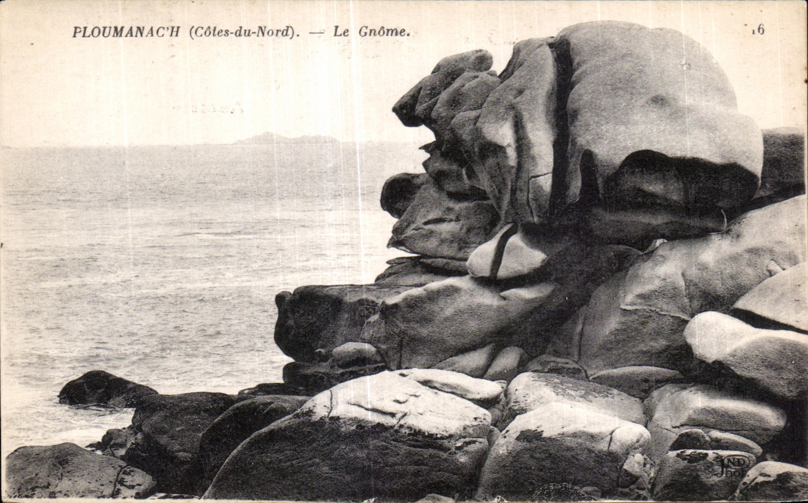 CPA Ploumanac h Cotes du Nord Le Gnome