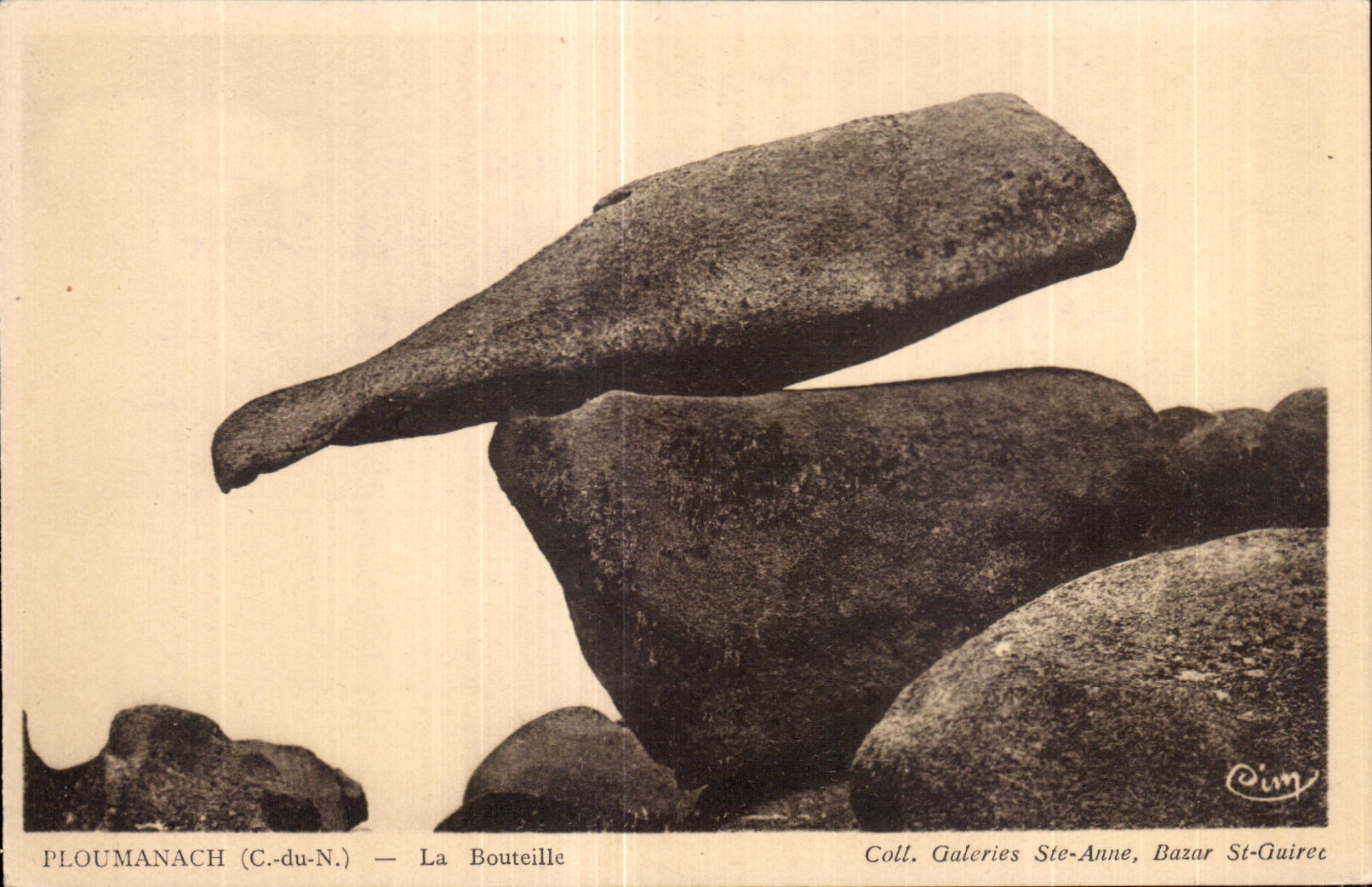 CPA Ploumanac h Le La Bouteille