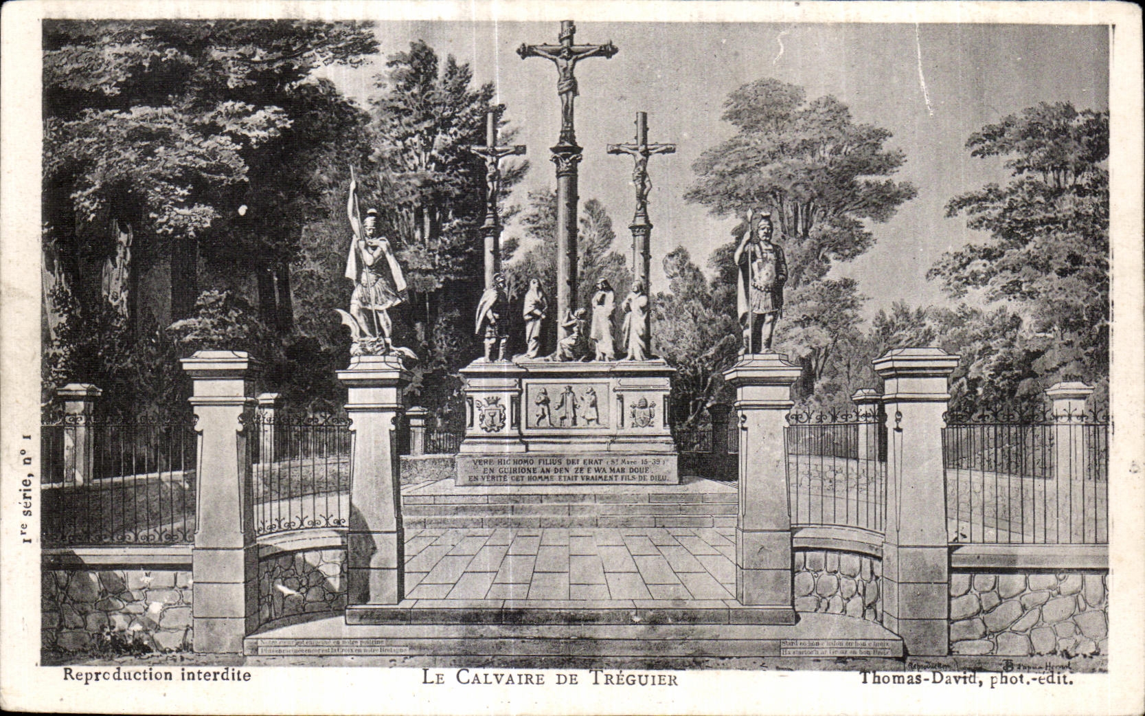 CPA Le Calvaire De Treguier