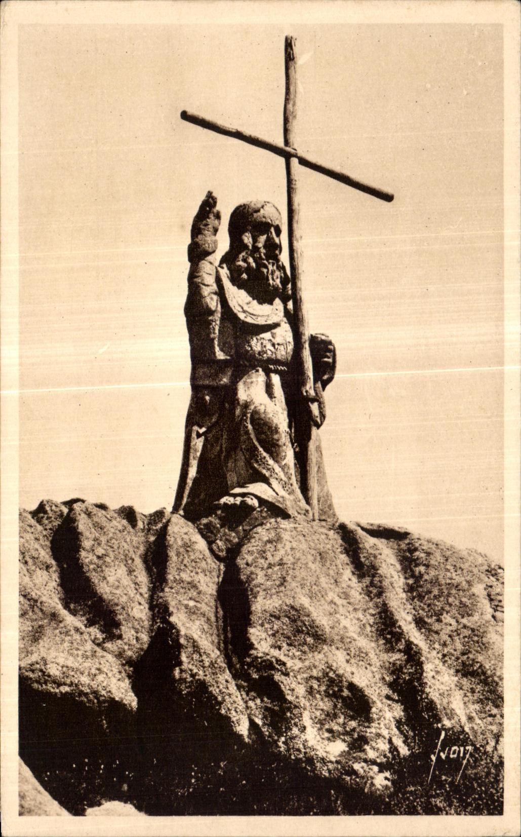 CPA Tregastel(Cotes du Nord) Le Pere Eternel