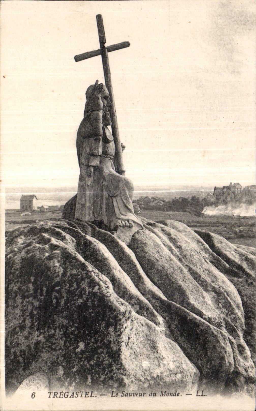 CPA Tregastel Le Sauveur du Monde