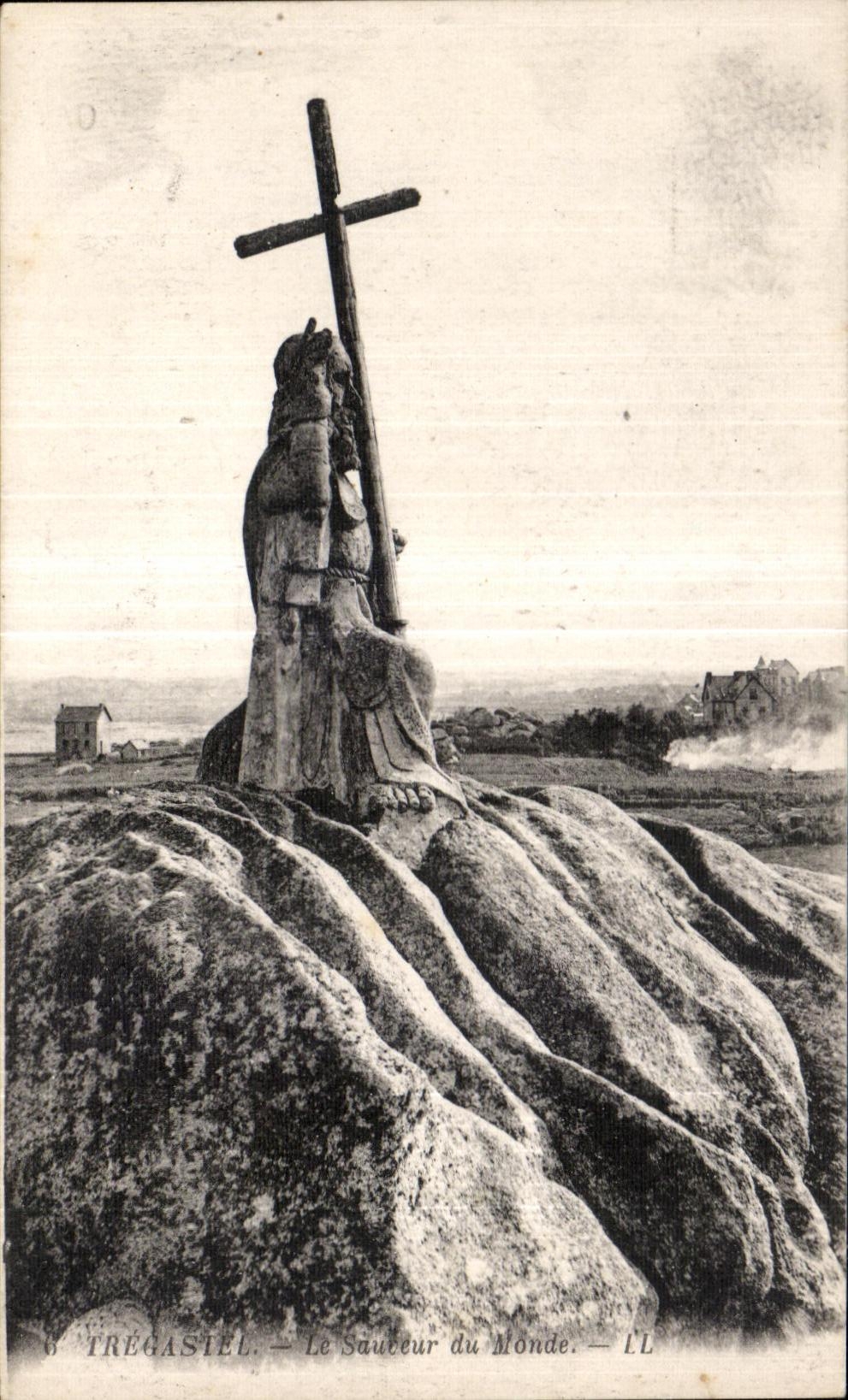 CPA Tregastel Le Sauveur du Monde