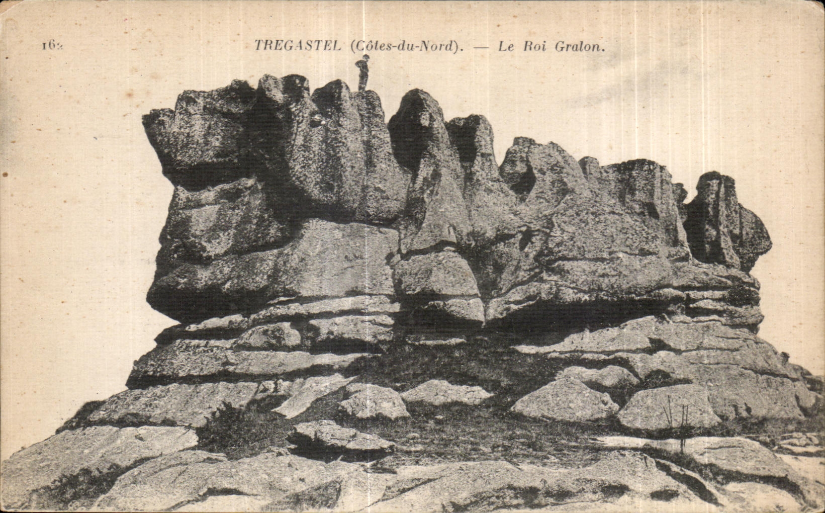 CPA Tregastel Le Roi Gralon