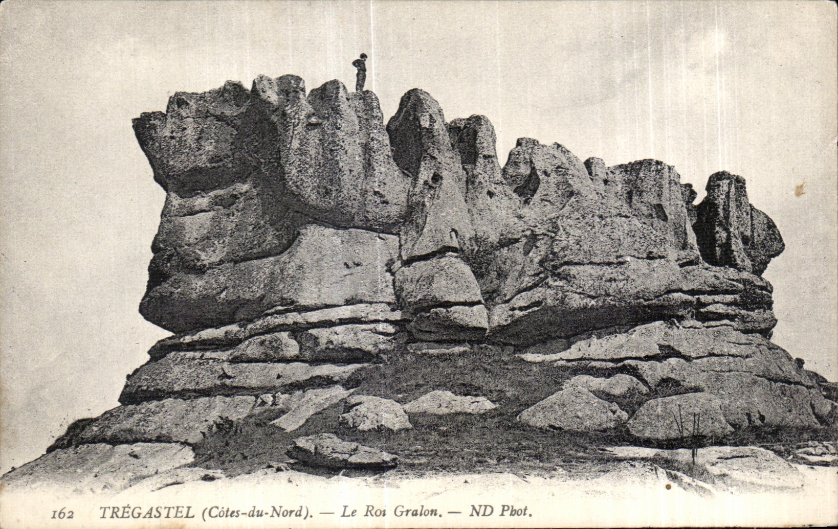 CPA Tregastel Le Roi Gralon