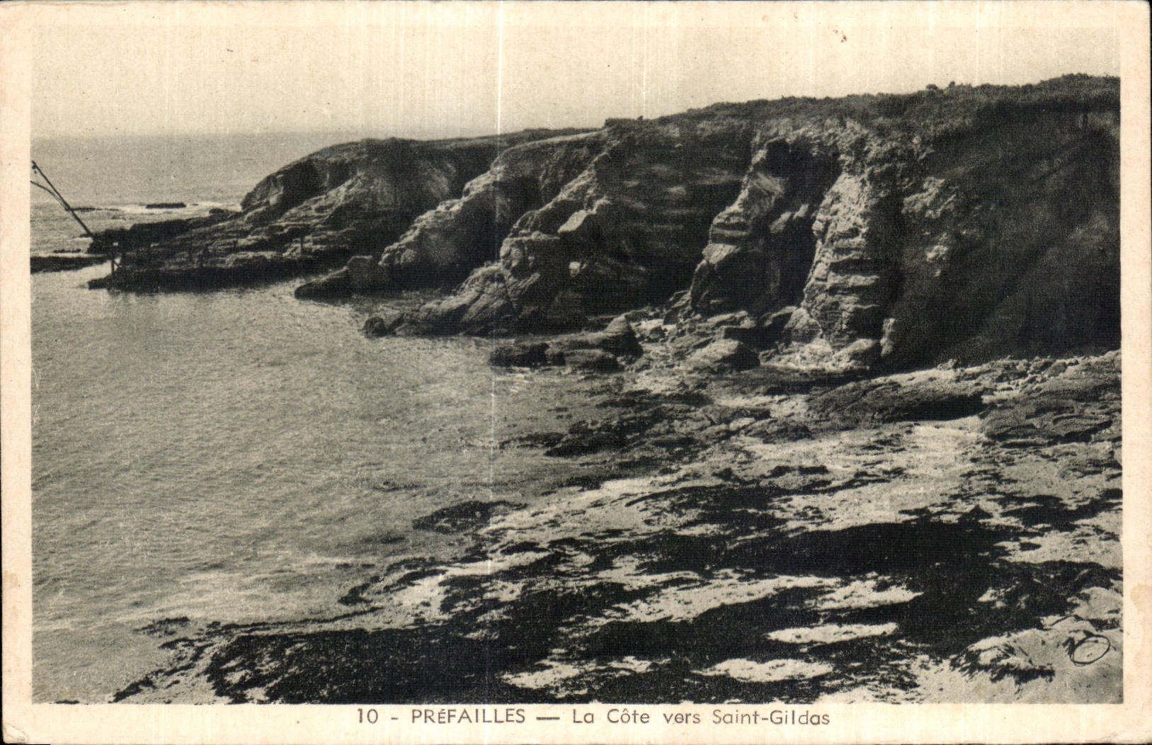 CPA Prefailles La Cote vers Saint Gildas