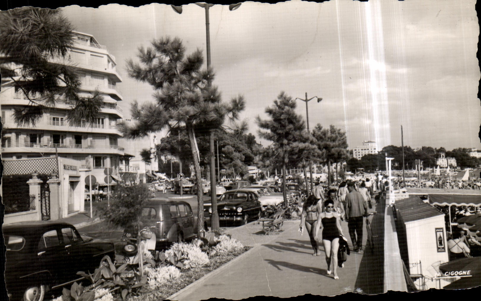 CPA Juan les Pins La Promenade du 