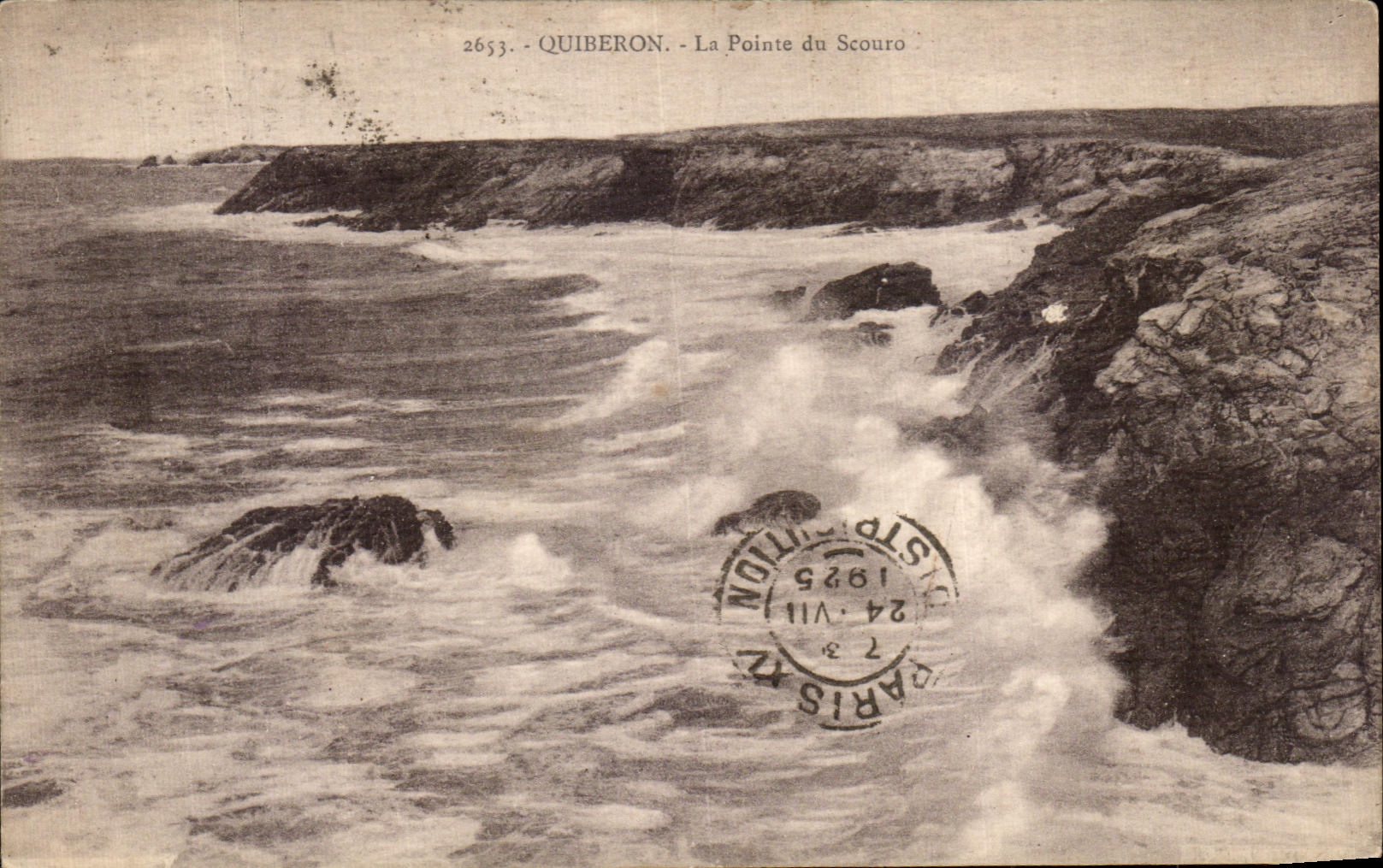 CPA Quiberon La Pointe du Scouro