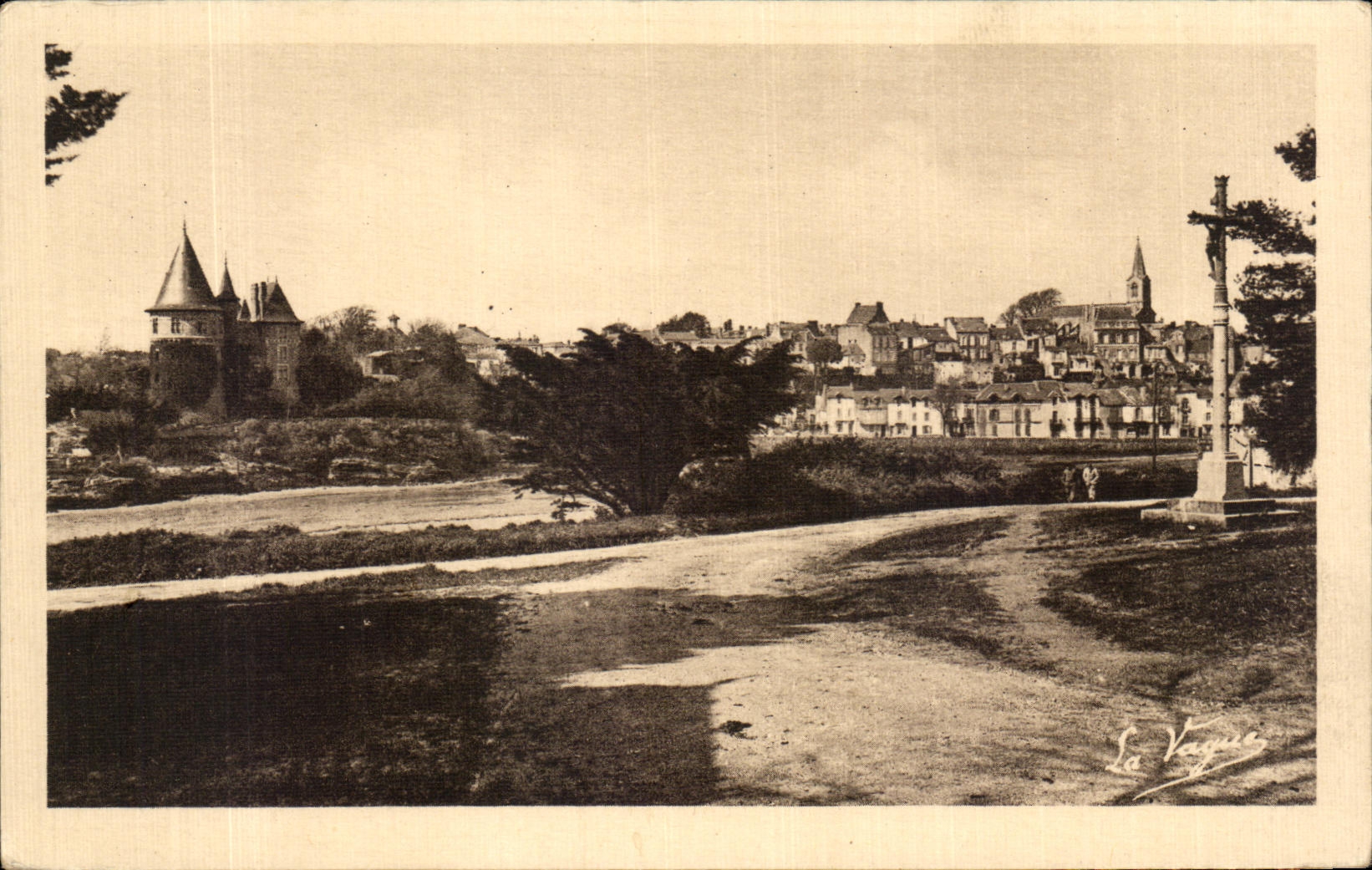 CPA Pornic Le Calvaire de Gourmalon