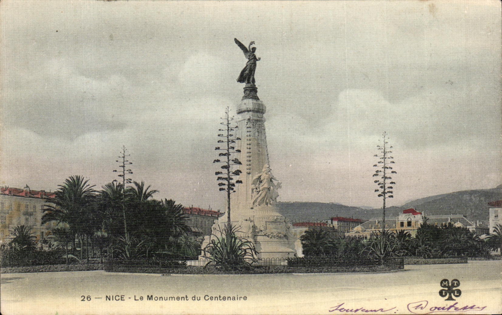 CPA Nice Le Monument du Centenaire