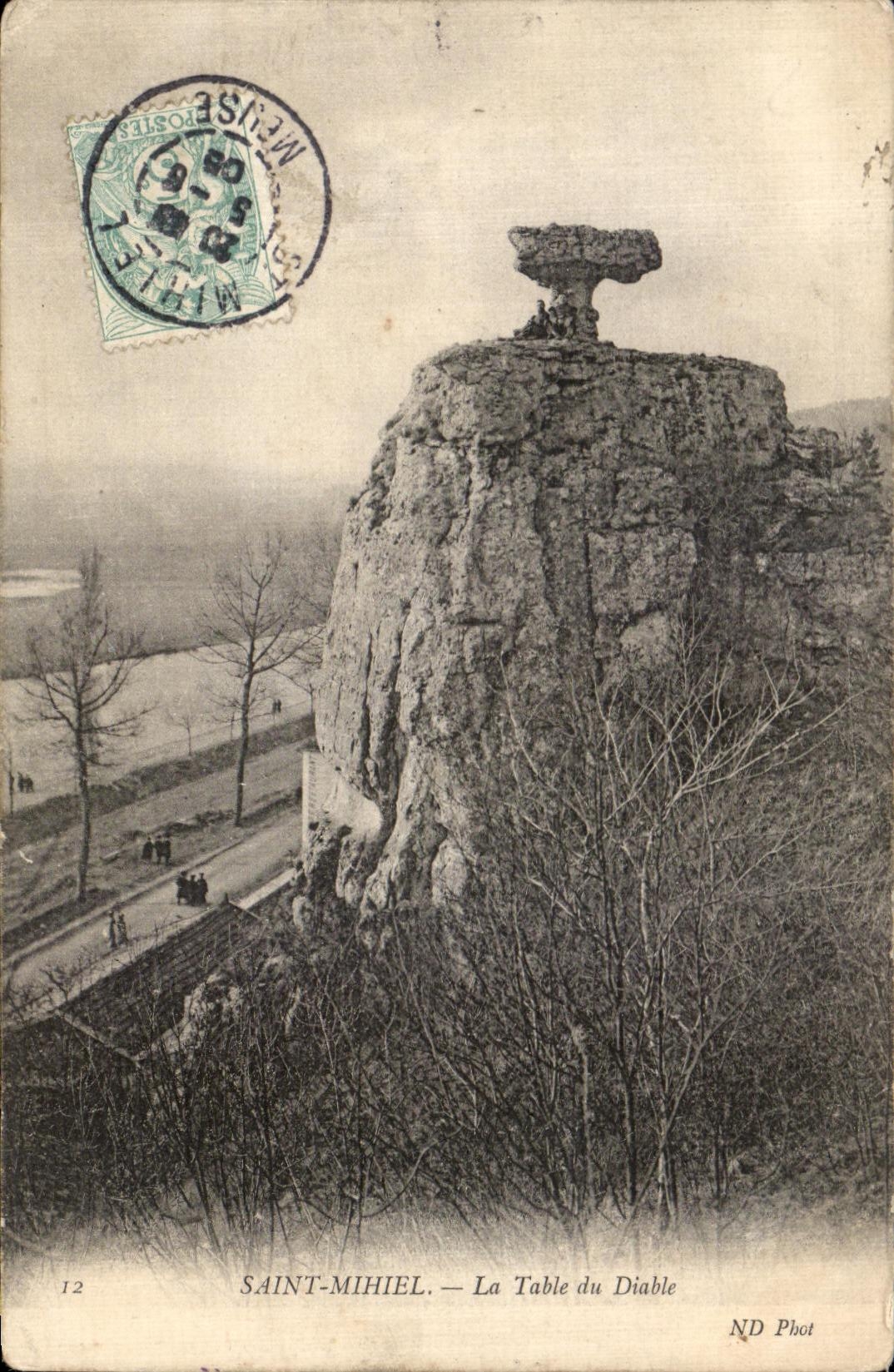 CPA Saint Mihiel the Table of the Devil
