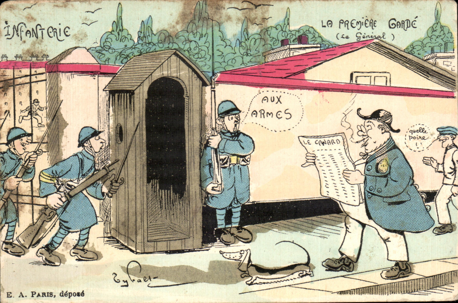 CPA Infantry the First Guard Militaria Fantasy