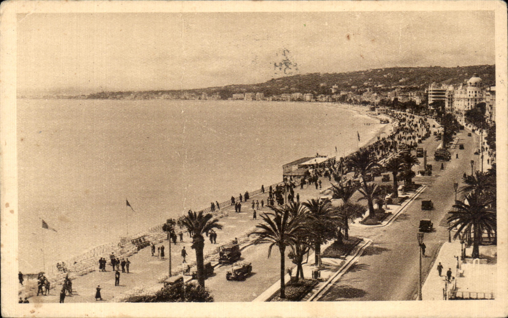 CPA Nice the Alps Maritime the Walk of the English