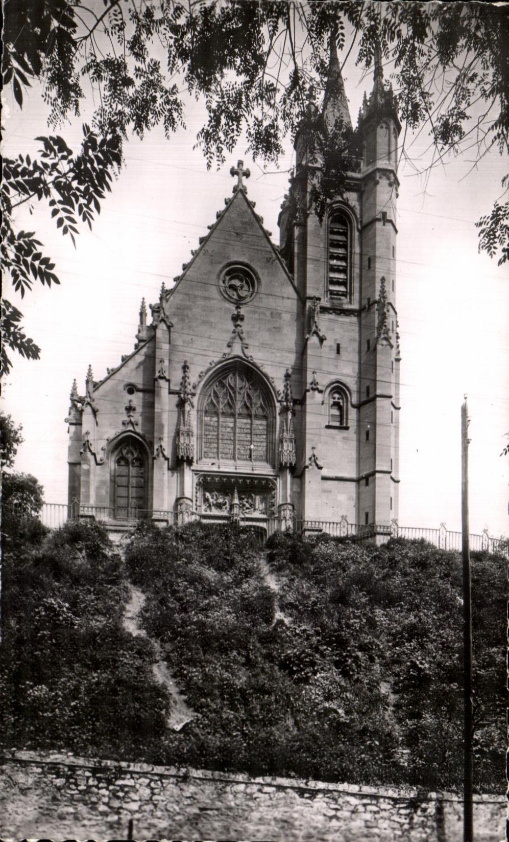 CPA Montmorency Church Saint Martin